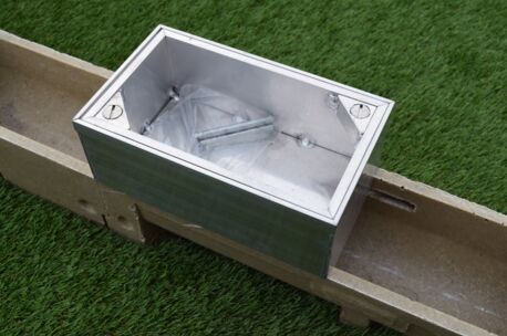toezichtluik 3 afvoergeul Toezichtluik Aluminium