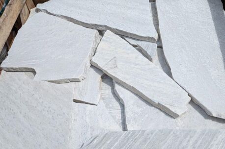 Flagstone kwartsiet alba Flagstone Kwartsiet Alba 2.5/4 cm dikte 4-7 st/m² 85 kg/m²