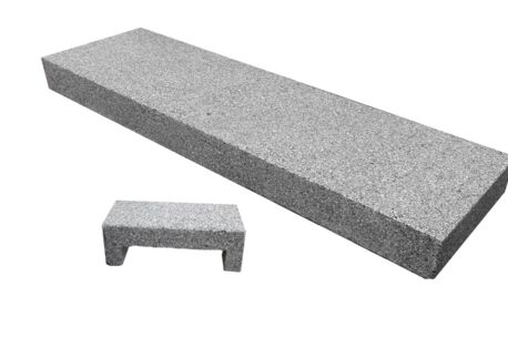 muurafdek G54N eindkap Muurafdekking (G54N) 100x28/21x8/4, gebrand eindstuk