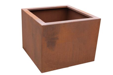 bloembak corten vierkant