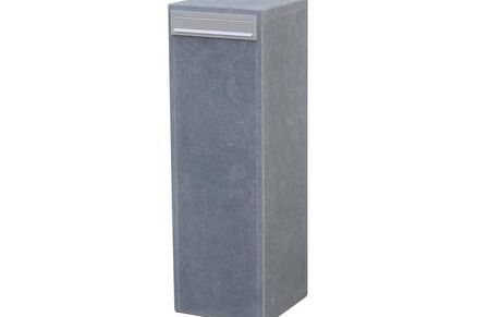Cordoba small Brievenbus "Cordoba Small" hardsteen blauw (H50)