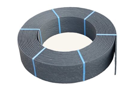 ecolat op rol 25 lm x 14cm hoog Ecolat op rol Grijs 14x0,7cm ( 25m/rol )
