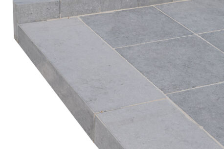 H50 100x35x15 geschuurd-facet H50 Belgisch grijs grof geschuurd / facet 100x35x15
