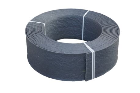 ecolat op rol 25Lm x 19cm hoog Ecolat op rol Grijs 19x0,7cm ( 25m/rol )
