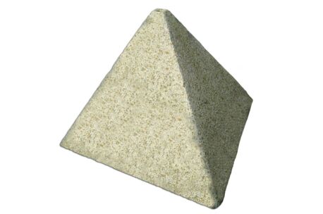 Piramide geel G50 Piramide 50x50x30 geel (G50)