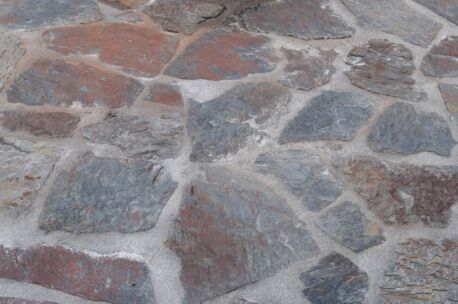 Leisteen flagstone bordeau - zwart +/- 120kg / m²